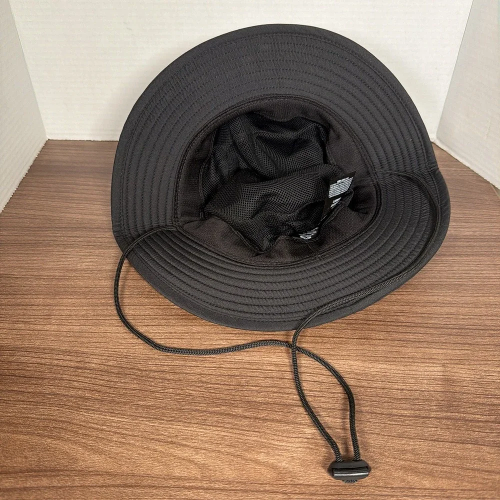 Hurley Back Country Boonie Hat Black One Size Adult Bucket Flat Brim Brand NEW
